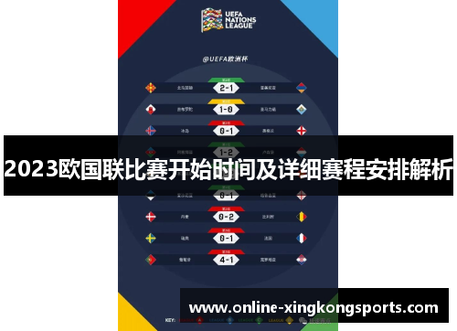 2023欧国联比赛开始时间及详细赛程安排解析 2023欧国联比赛开始时间及详细赛程安排解析